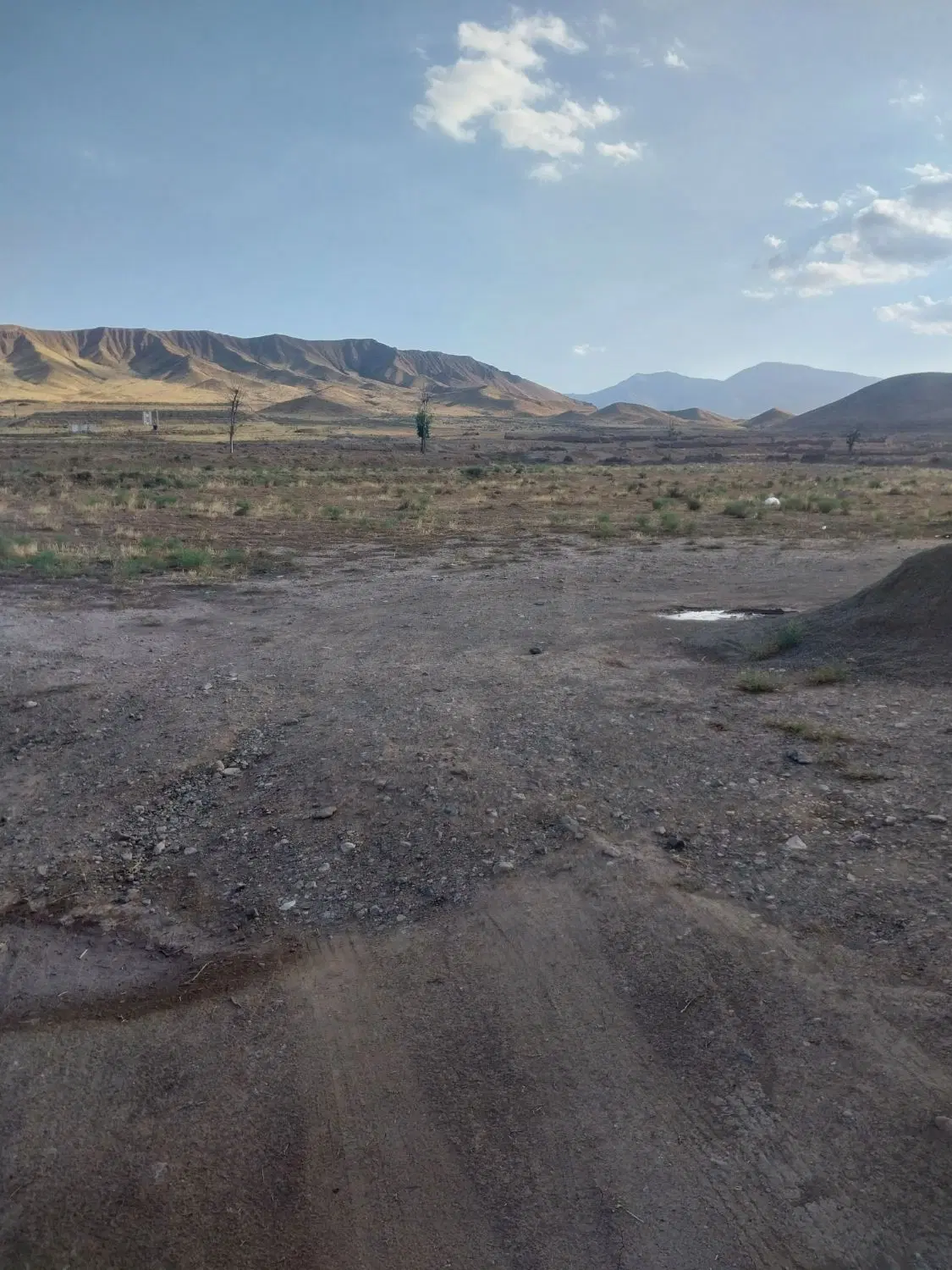 زمین مسکونی جاده روستای بهرام