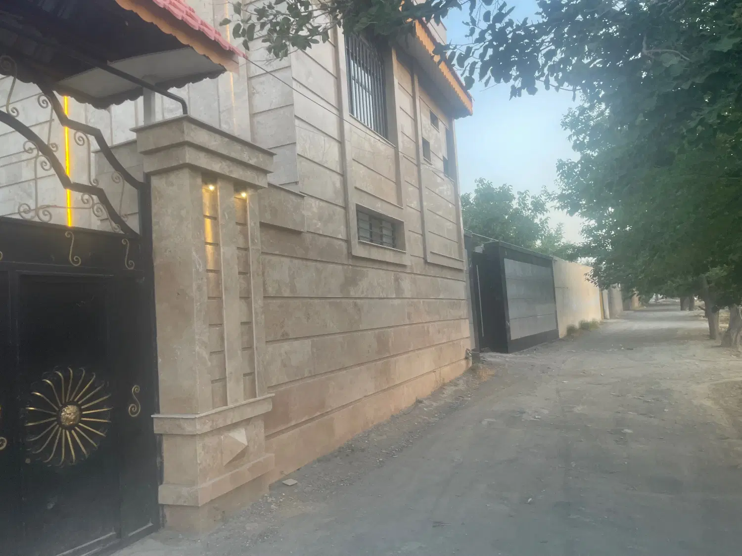 باغ ویلا قابل سکونت و تفریح