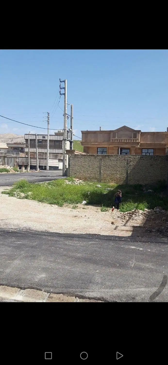 زمین دونبش 262 متر پشت آپارتمان دلگرم