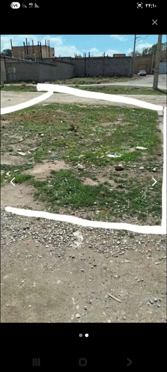 زمین مسکونی 76 متری سردرود کوی حافظ