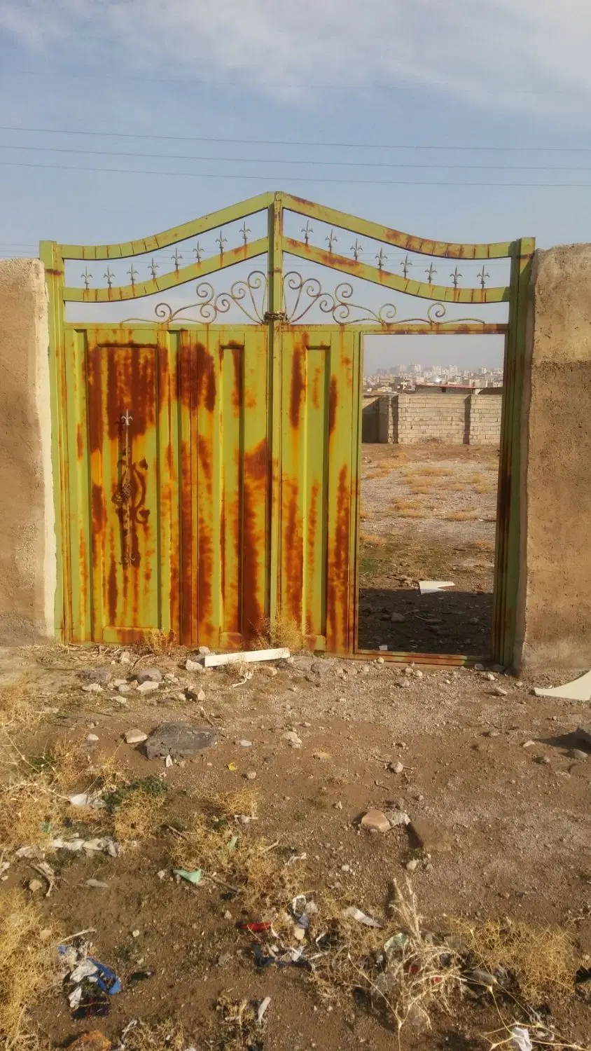 شیصد متر زمین حصار جهت کارگاه یا ویلا