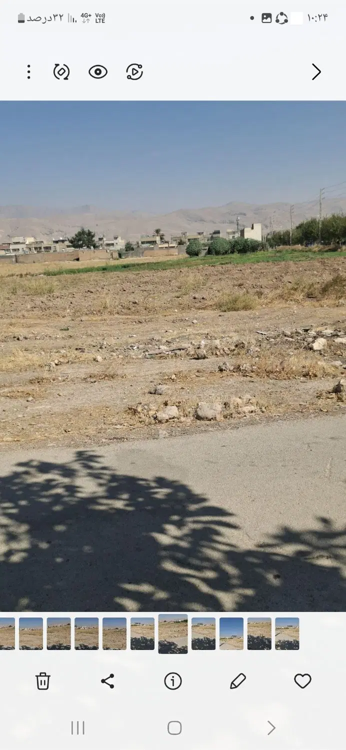زمین سه قواره 126متری