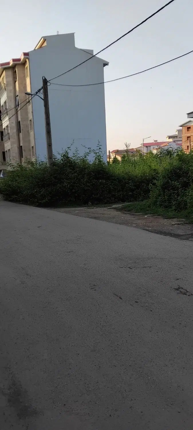 زمین مسکونی  به مساحت ۲۰۲متر درکوی شافعی