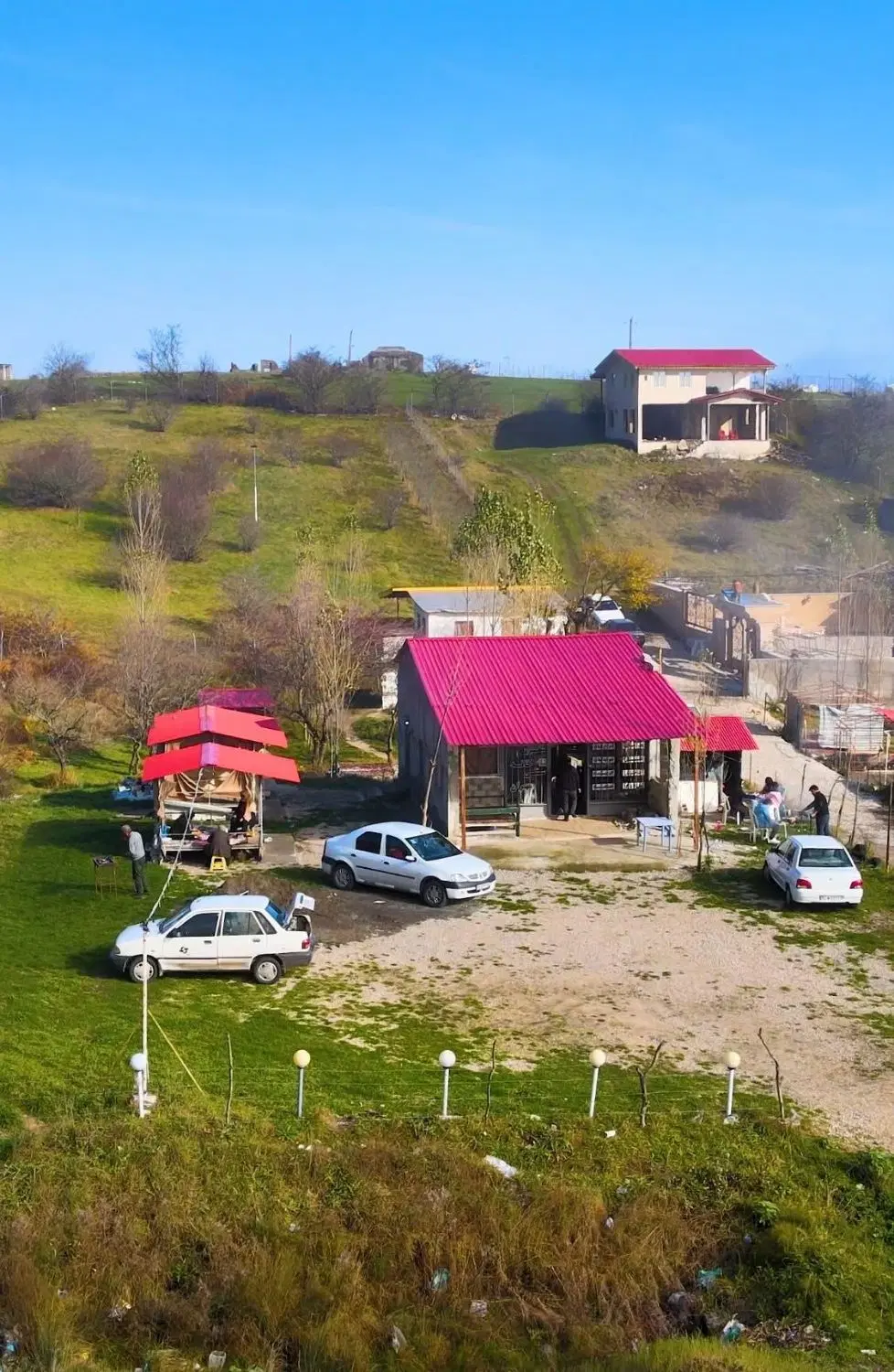 ملک تجاری مسکونی بر جاده آستارا_اردبیل(تله کابین)
