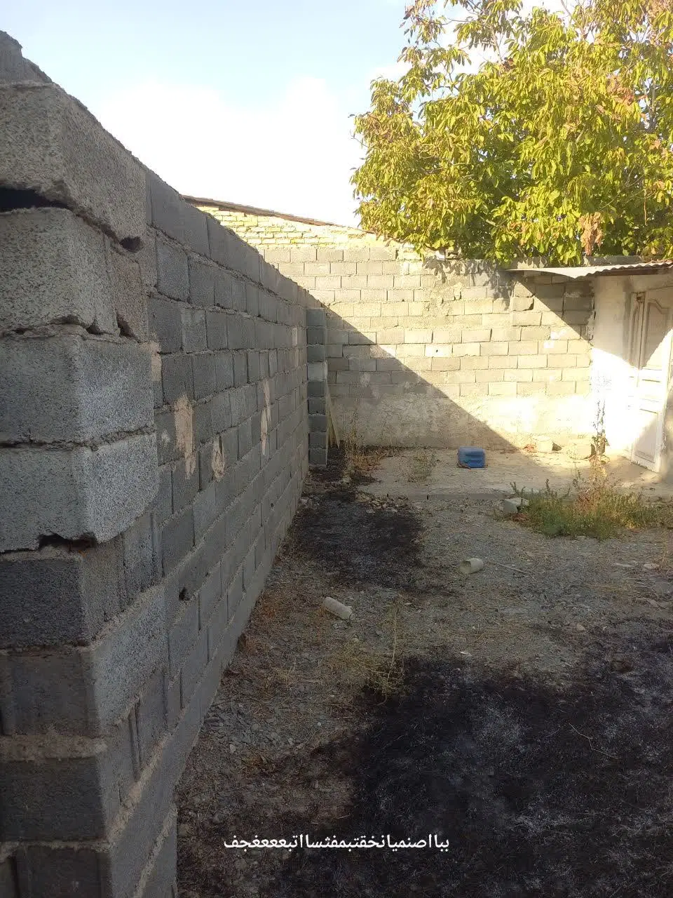 زمین ویلایی ویرانی