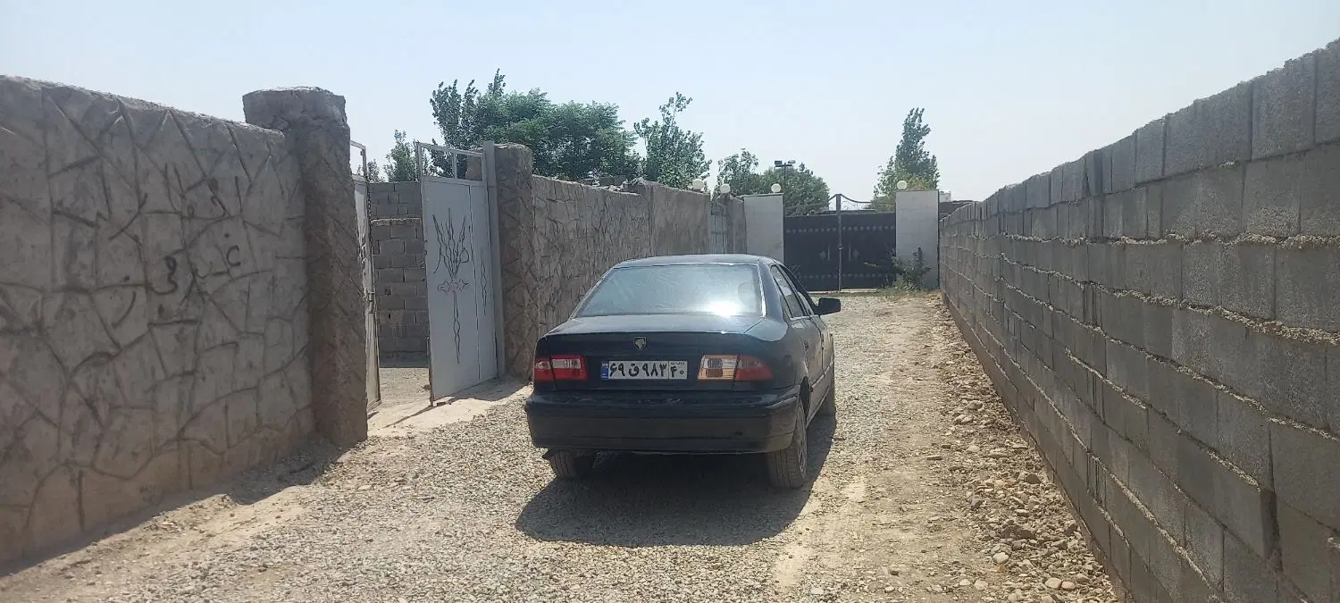 زمین چهاردیواری داخل کوچه باغ