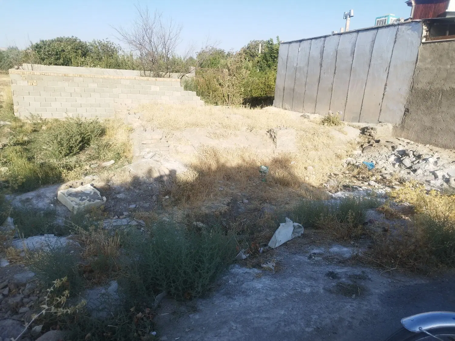 زمین مسکونی روستای باده