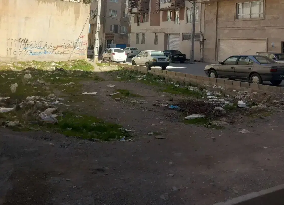 زمین۲بر خیابان۱۴متری جهت فروش یامشارکت ساخت