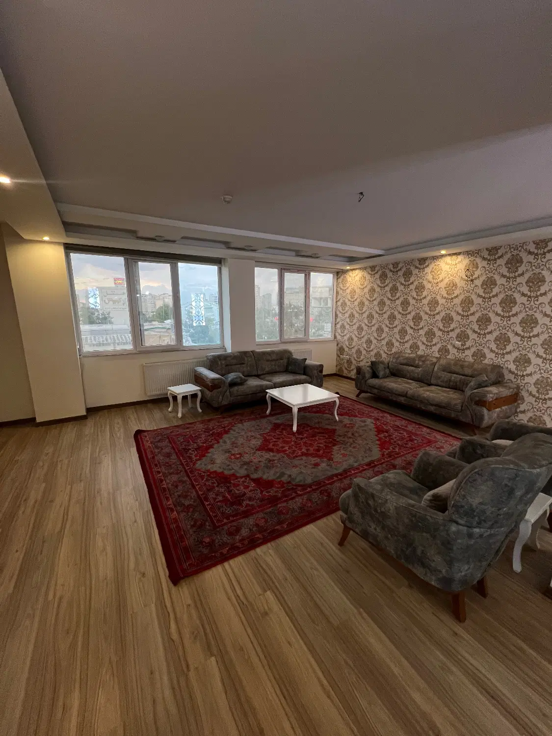 واحد مبله بغل ابگرم گاومیش گلی دو خواب فول فرنیش