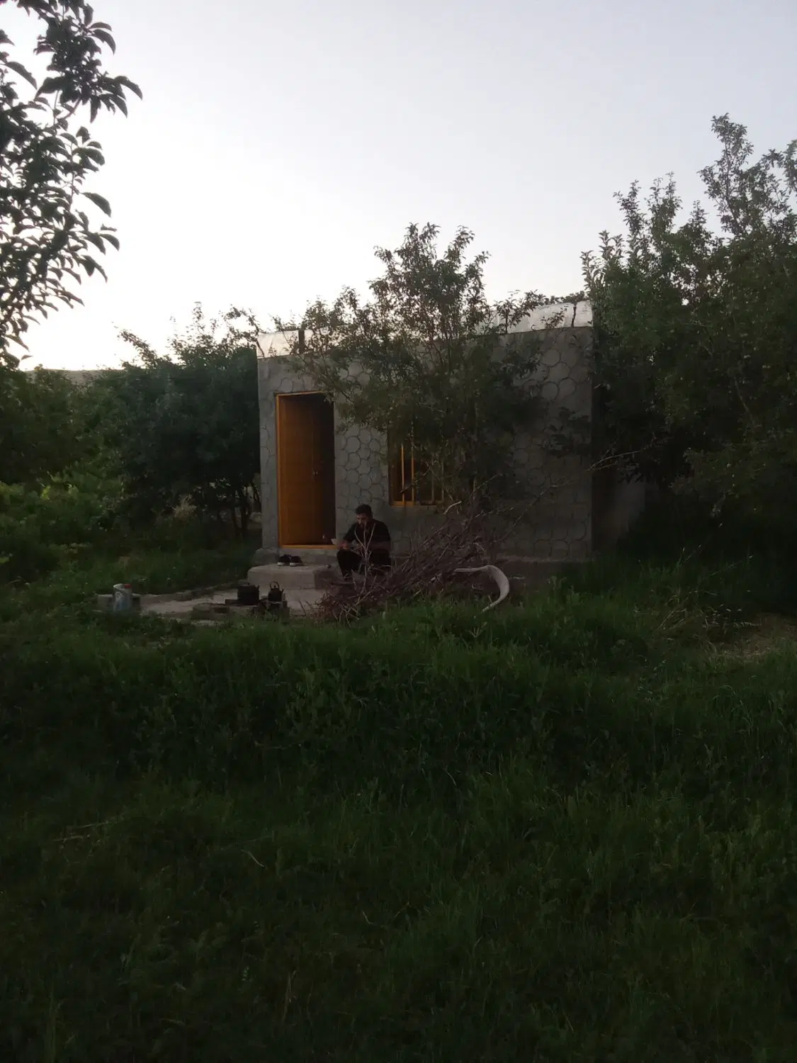 باغچه دنج وکوچیک روستای آهق