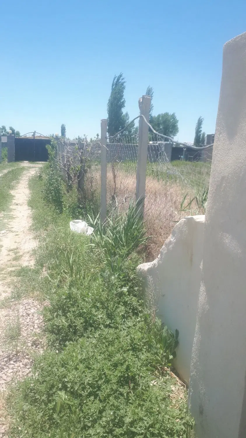 باغچه 1000متری با امکانات برق و آب مشترک