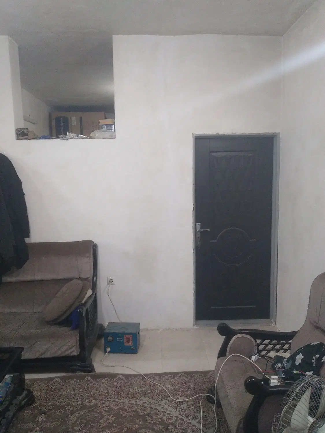 ۱۱۲ متربنا نما سرامیک کف حیاط موزائیک آب برق گاز