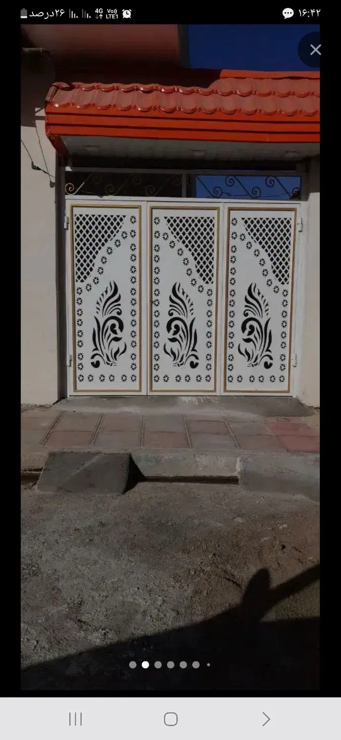 ۸۰ متر راه جدا با پارکینگ