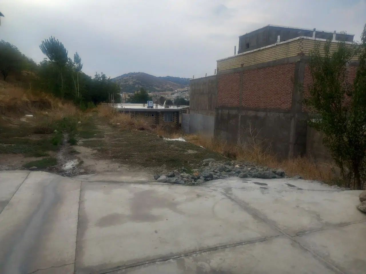 زمین80متری داخل محدوده