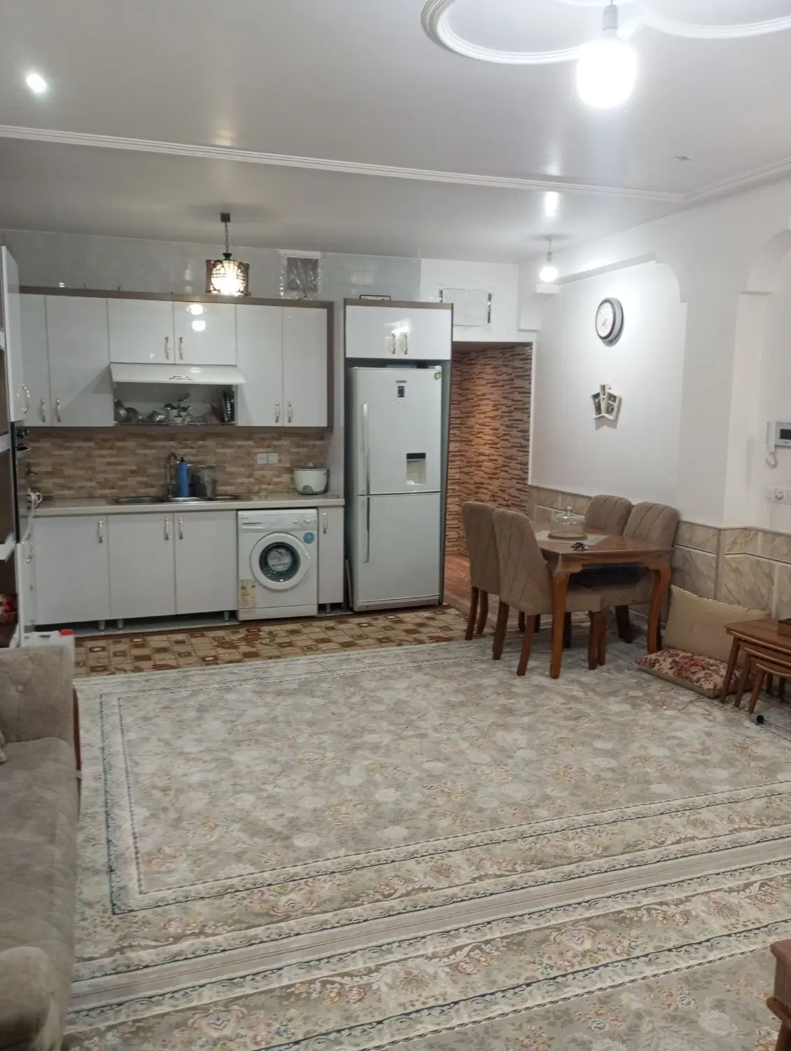 خانه فروشی همکف تازه ساز دو خوابه