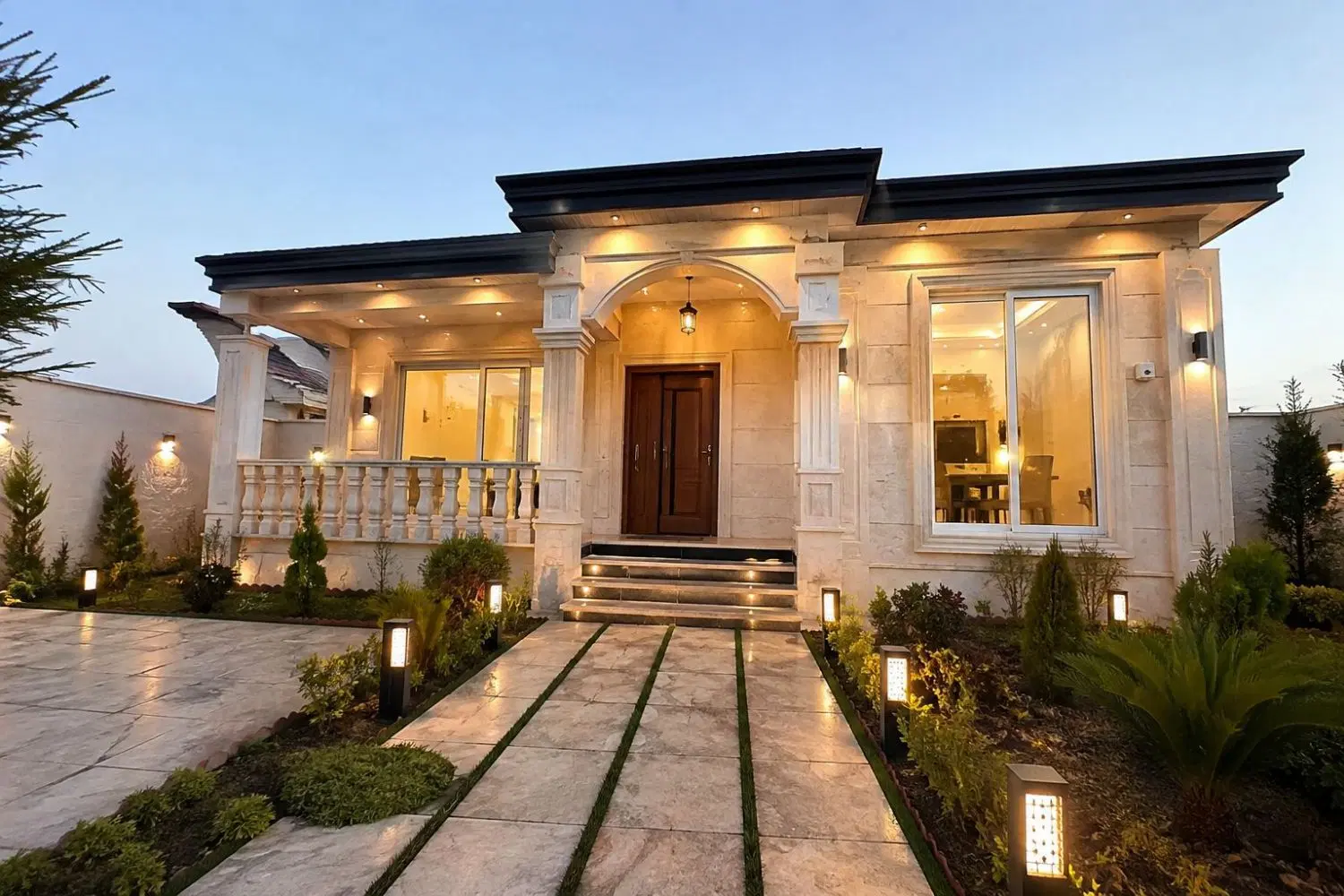 ویلایی باکری دو بلکس و ژاندارمری حافظیه