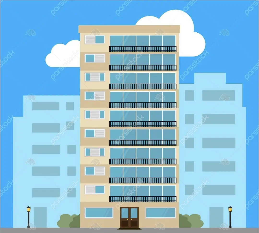 فروش 2واحد مسکونی فول امکانات بصورت خام