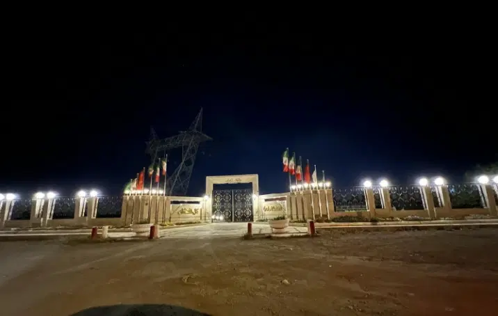 ۲۵۰ متر زمین مجتمع تفریحی مسکونی گل افشان شاندیز