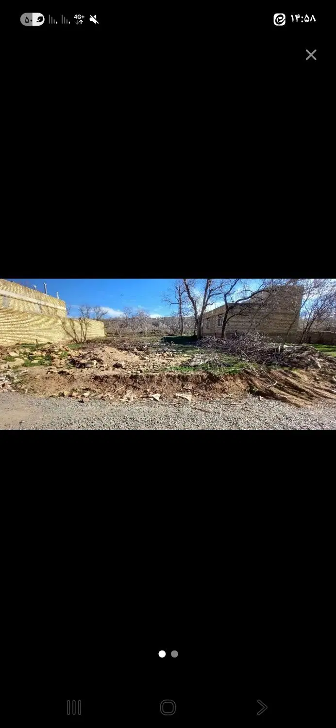 زمین مسکونی تفریجان
