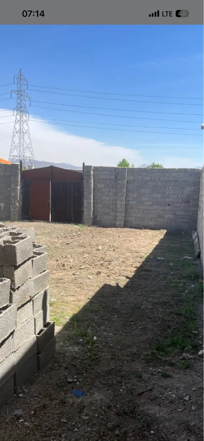 فروش زمین چهار دیواری چهارباغ