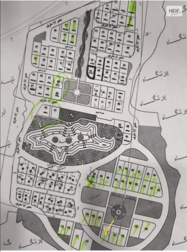 زمین مسکونی جزیره لارک