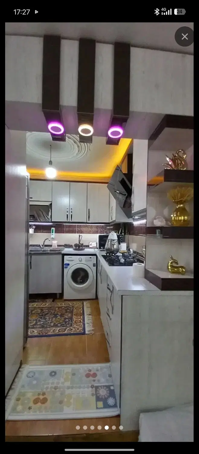 اپارتمان ۵۷ متری نورگیر از همه جهات