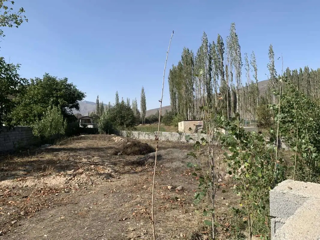 زمین مسکونی ییلاقی سنددار ۵۳۵ متری منطقه کجور