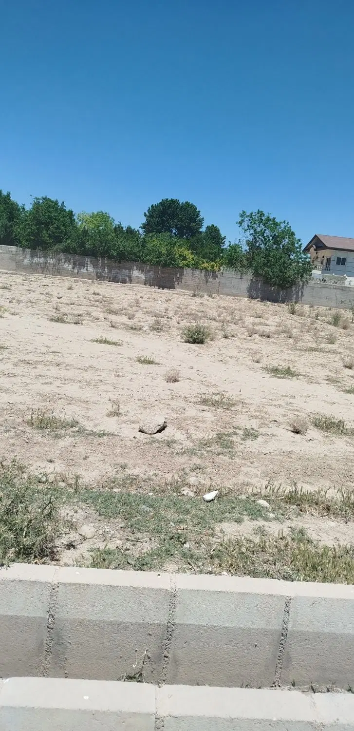 1500متر زمین باغی اماده کاشت