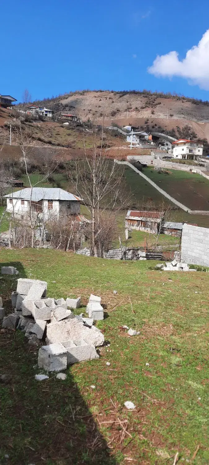 قطعه زمین با ابعاد عالی روستای سرین