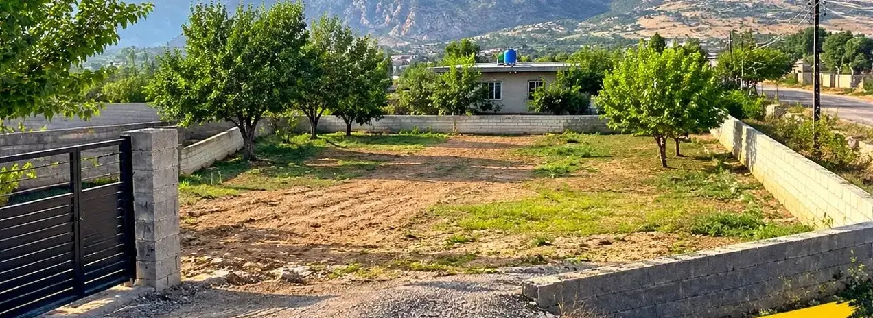 فروش زمین مسکونی با موقعیت عالی