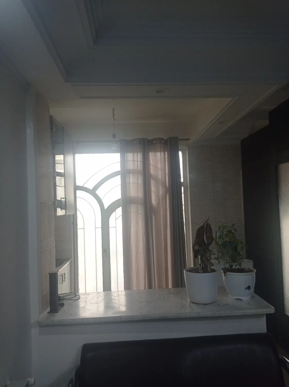 ۷۵ متر دوخواب دو طرف نور