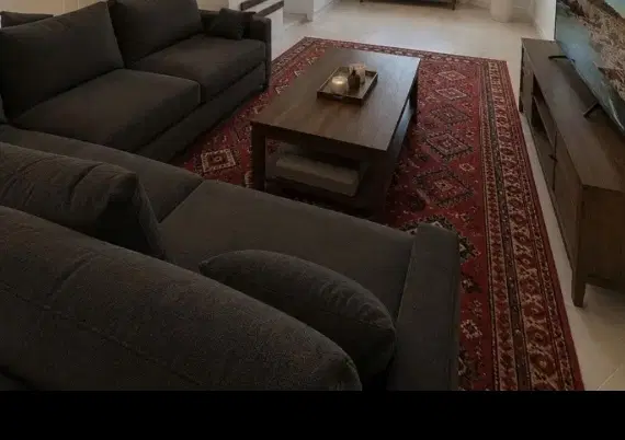 مبله با اثاث یکساله