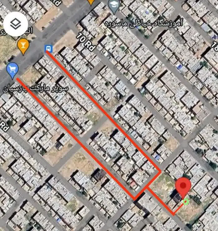 زمین مسکونی در رکن آباد