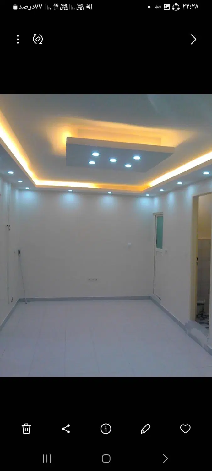 یک واحد۶۰متری اجاره داده میشود