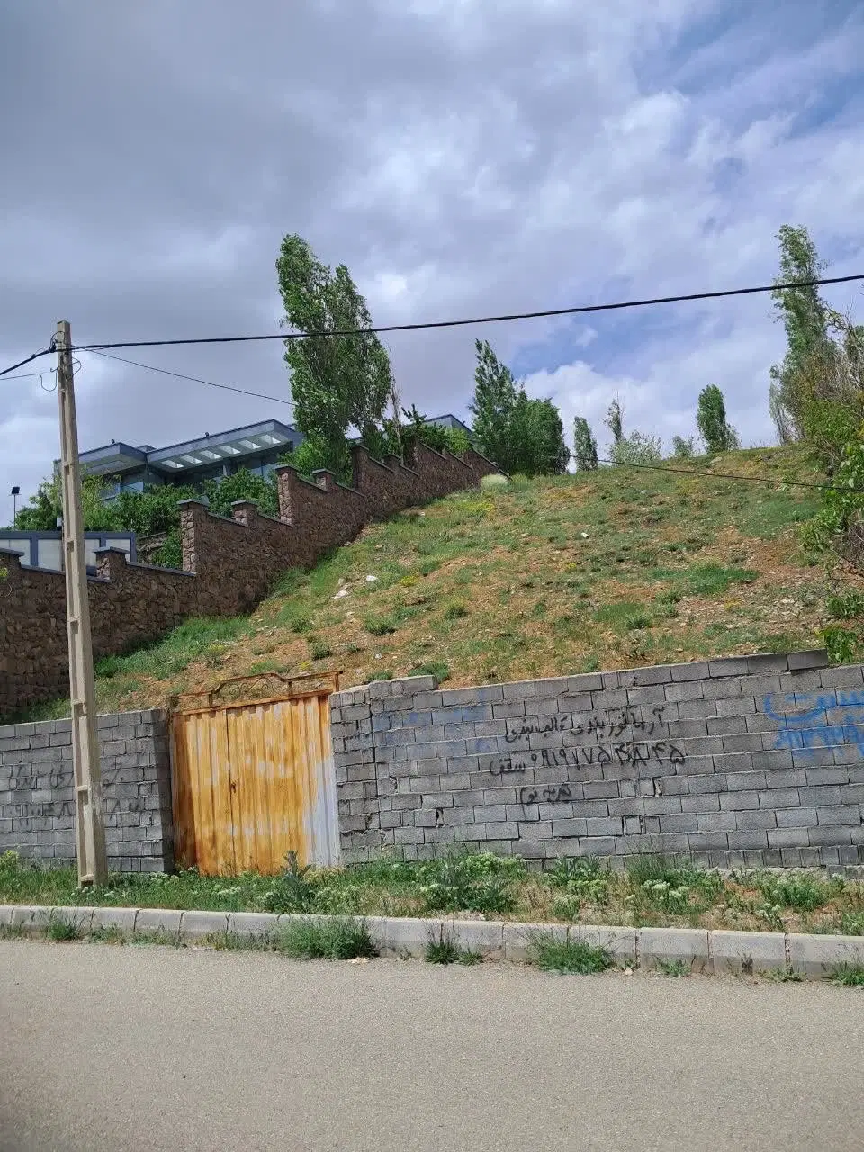 فروش زمین با جواز ساخت دوبلکس با پارکینگ