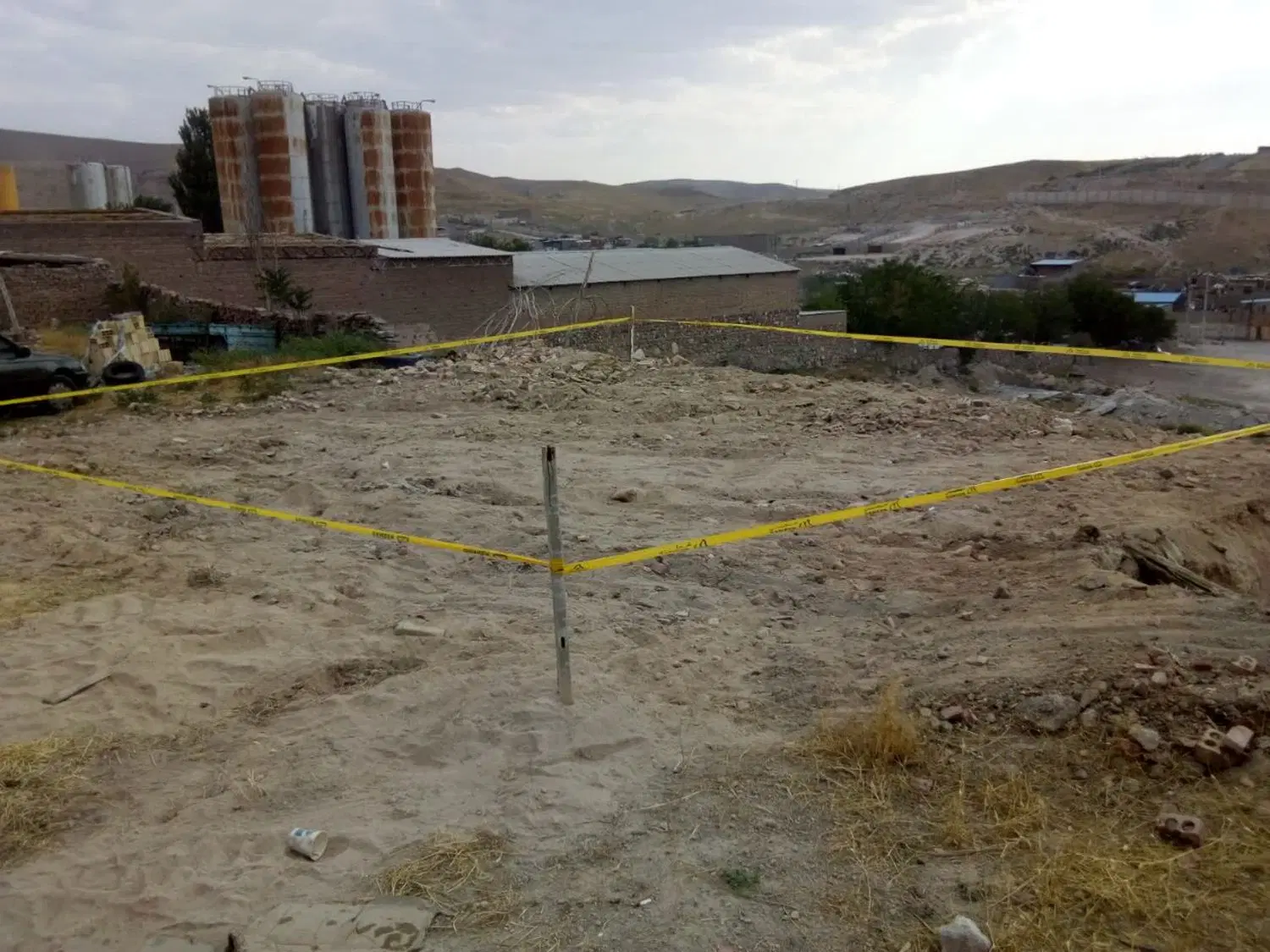 زمین در اتوبان کسایی شهرک شهید اورنگی