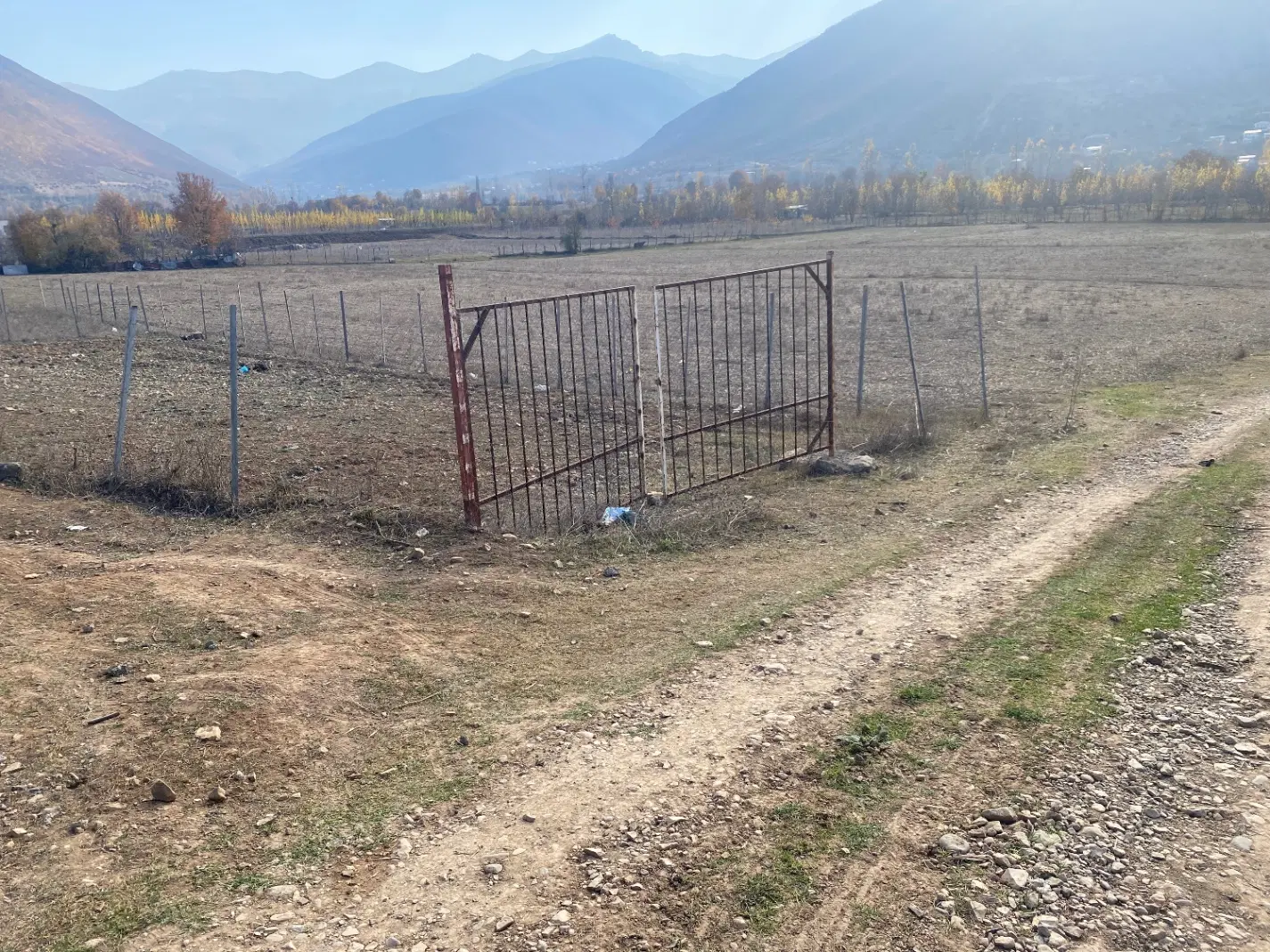 زمین کشاورزی روستای لرگان کجور