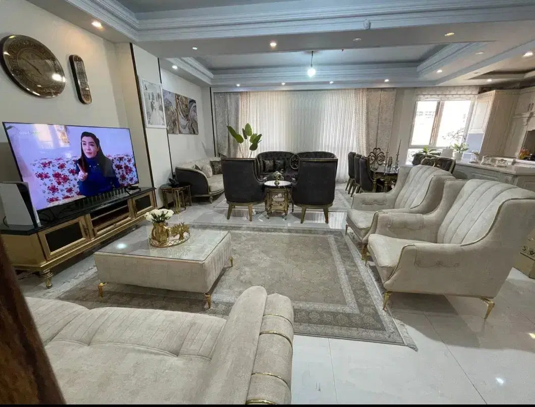 ۱۷۰متر۳خواب_تکواحدی_۱۲ساله تراورتن_گلستان زیر شالی