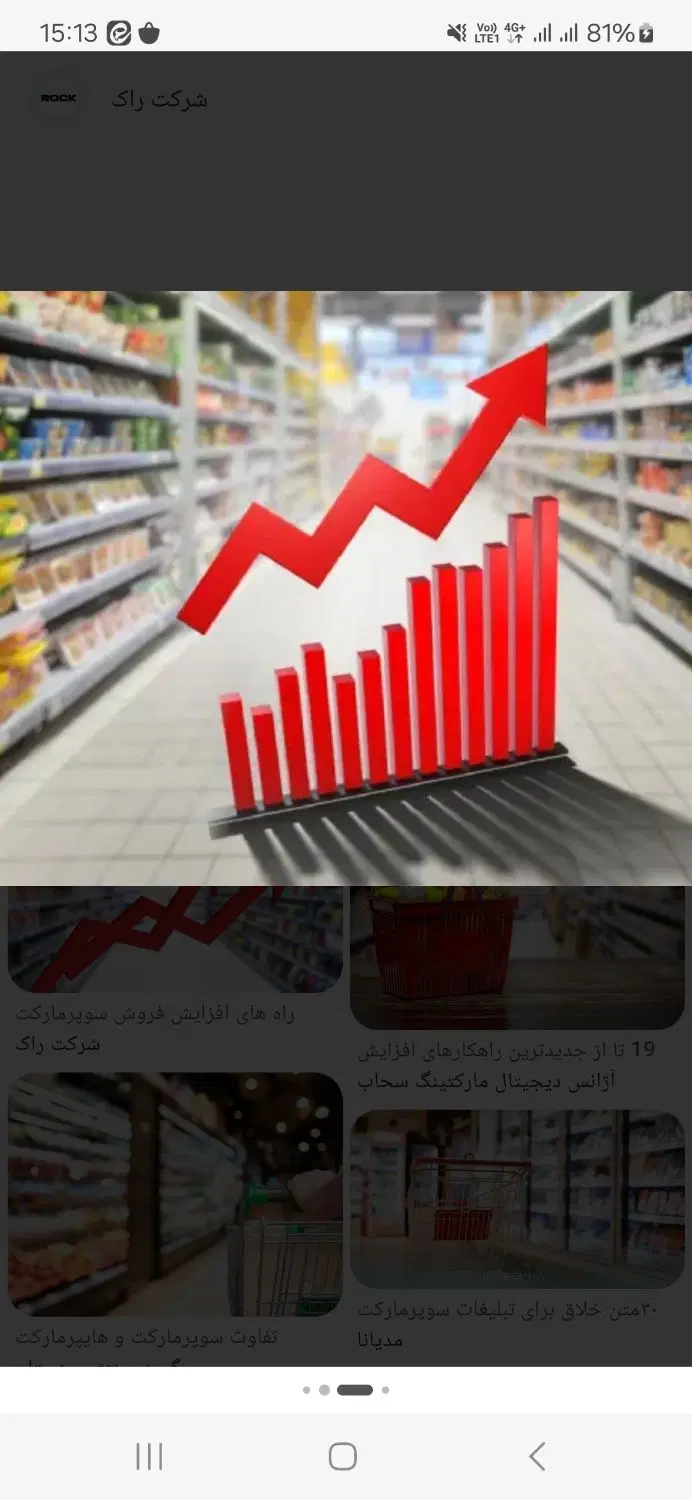 واگذاری سوپرمارکت با کلیه لوازم و اجناس