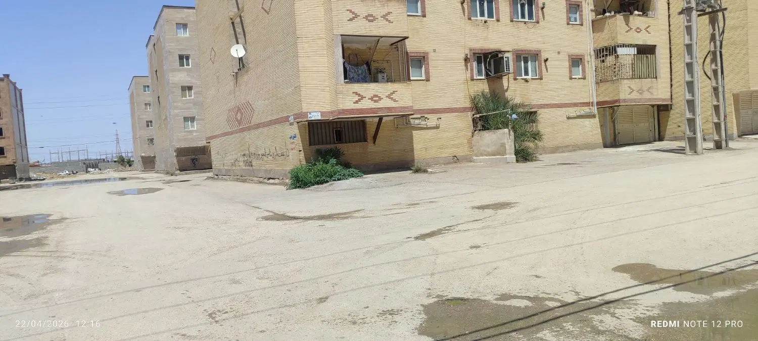 فروش آپارتمان فاز ۶ماهشهر نزدیک مسجدو مدرسه و پارک