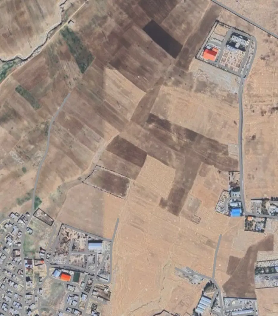 زمین کشاورزی محدوده دانشگاه خیری