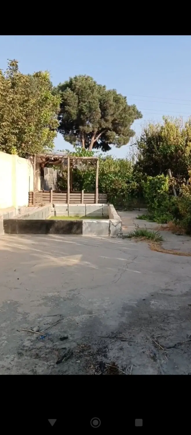 ی باغ با مساحت 613متر سمت قاسم اباد