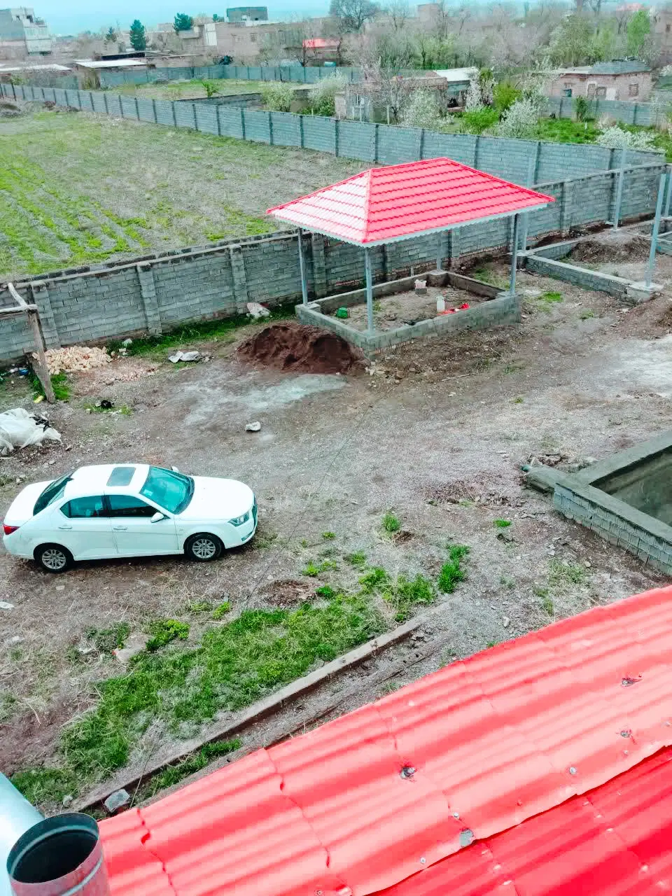 ۸۴۶متر جاده کاهو روستای هاشم آباد