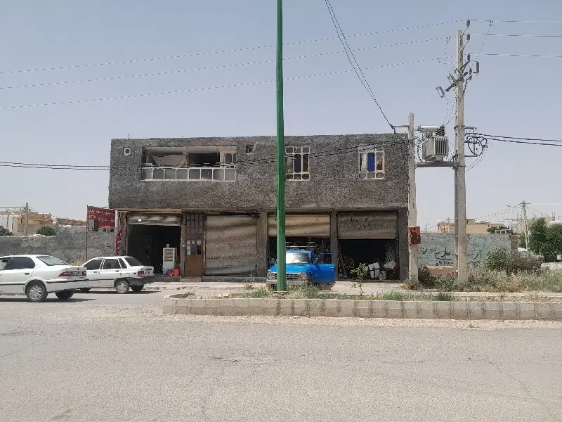 ملک تجاری مسکونی 4 دهنه 2 خواب معاوضه