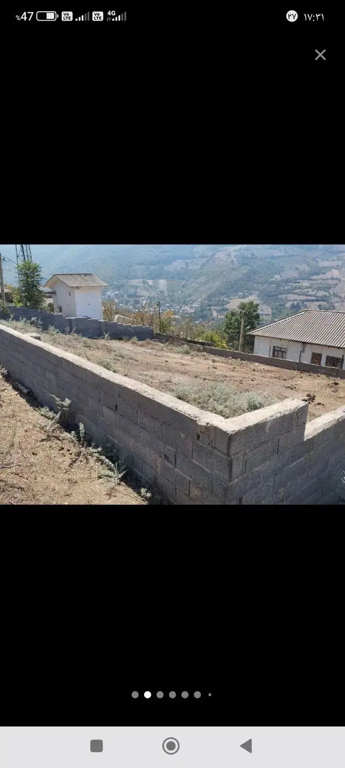 ۴۰۰ متر زمین مسکونی در بهترین نقطه بسطام کجور