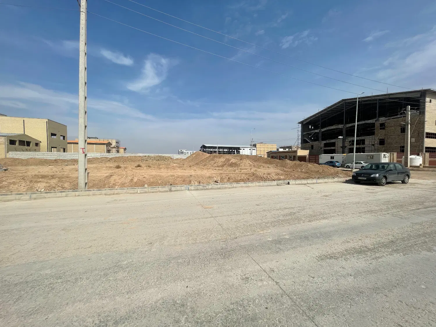 ۱۷۵۰ متر زمین صنعتی شهرک صنعتی قرچک