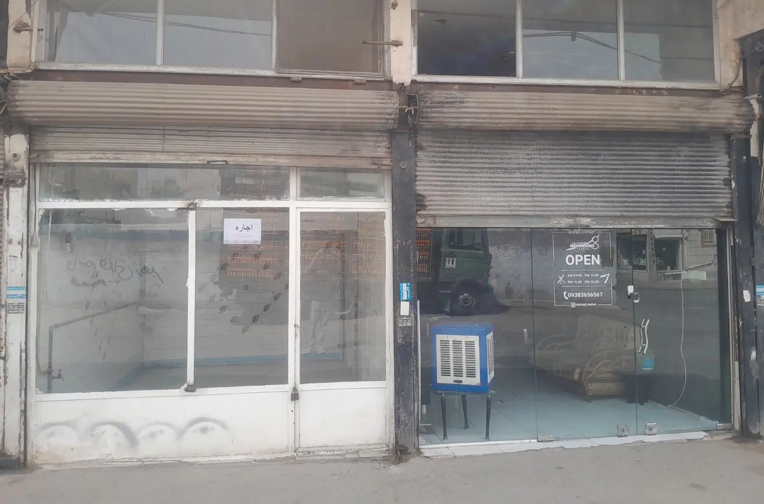 اجاره یکبار مغازه در تهران قدیم خیابان پیرحصار