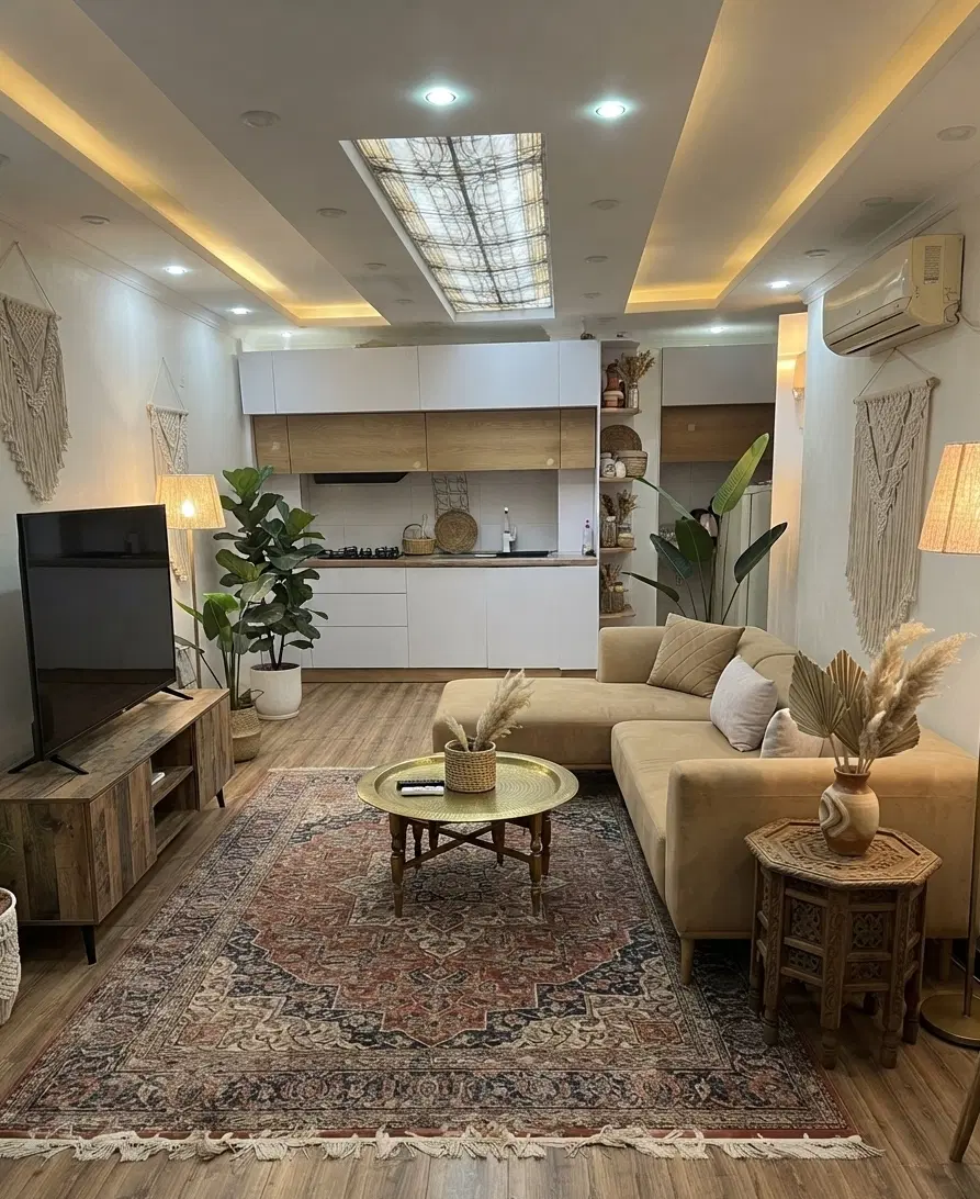 رهن خانه ۸۵ متری همکف آپارتمان