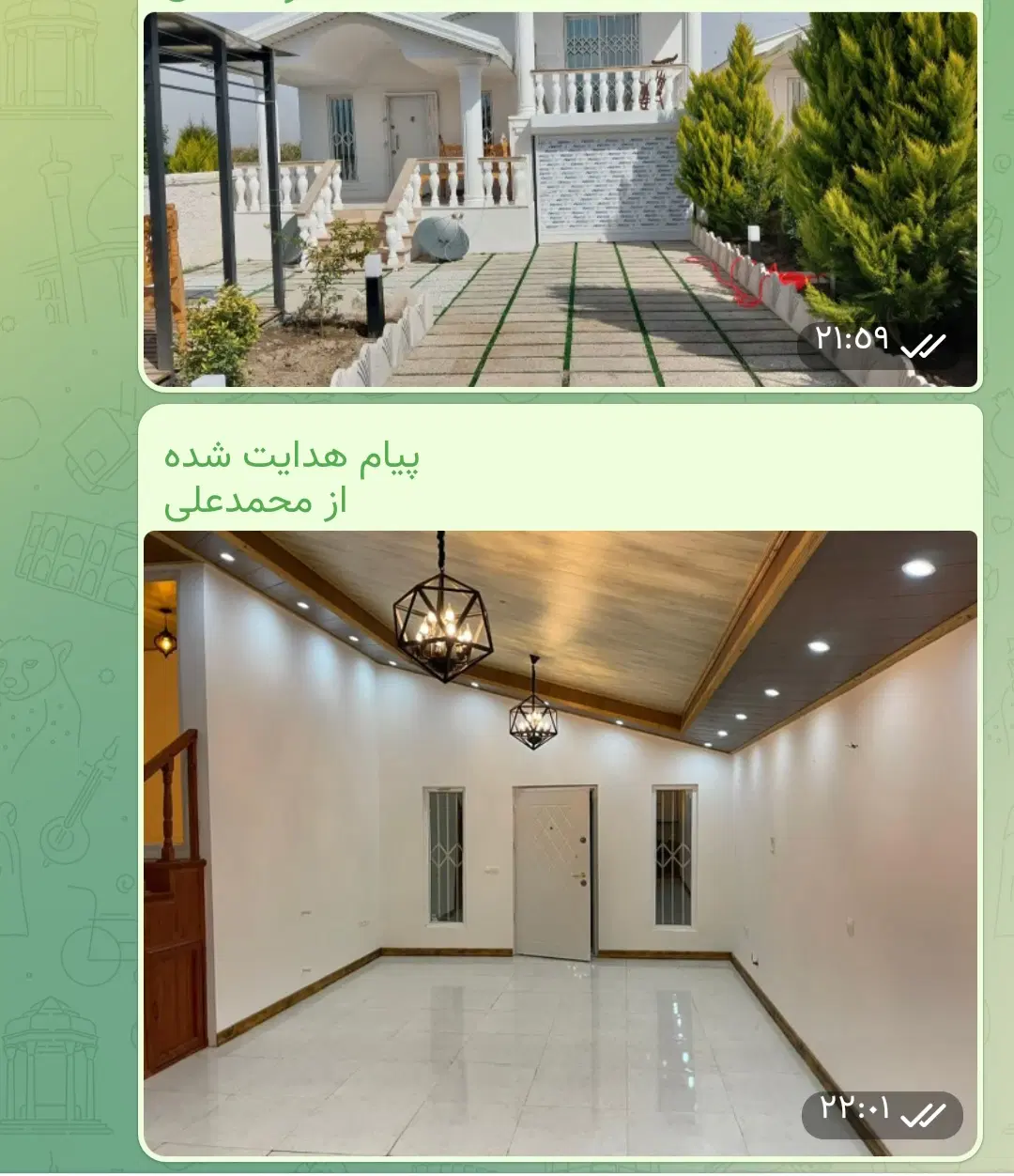 فروش ویلای نیم پیلوت کامل