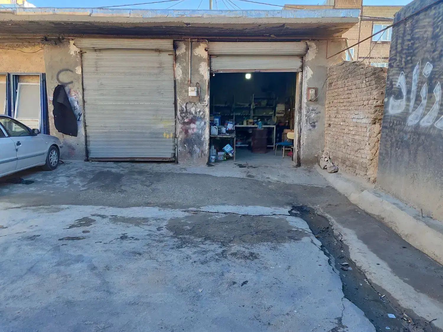 اجاره مغازه داخل گاراژ